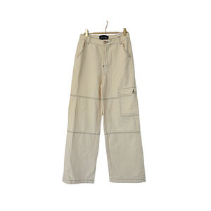 EMORY PARK Cargo Trousers_Cream_S